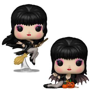 NEW Funko Icons Elvira Mistress of the Dark Funko Pop Figures #93 & #94